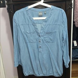Soft Jean Blouse